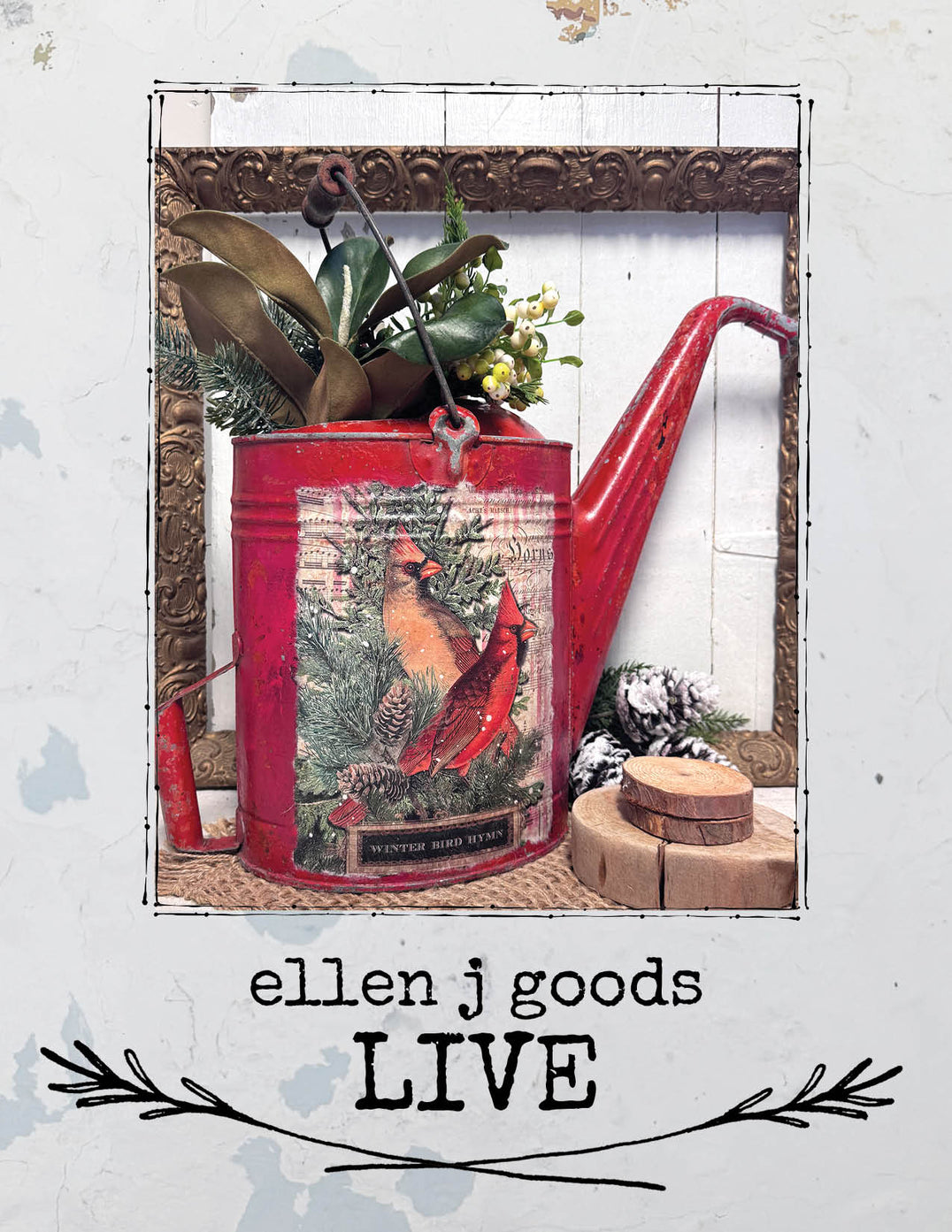 ellen j goods Northwoods Winter NEW Paper Collection