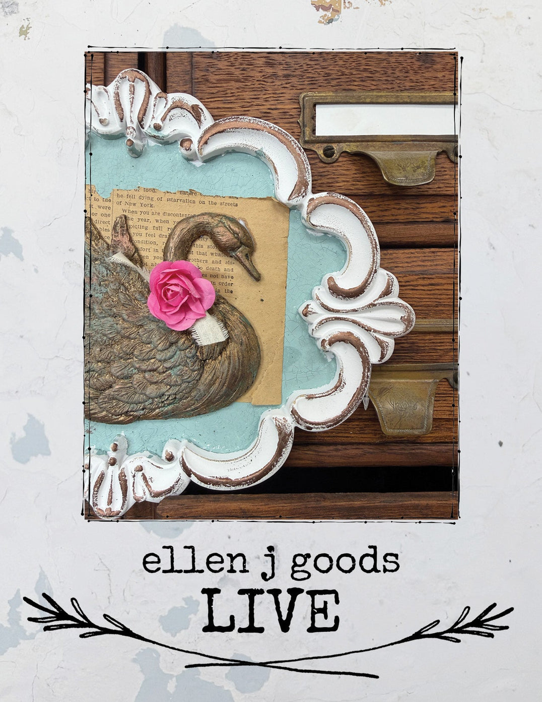 DIY Crackled Swan Decor | Vintage Style with Shannon Stefanacci 5/20/26