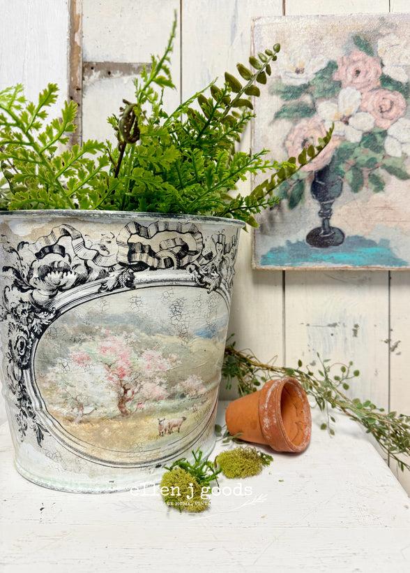 VINTAGE BUCKET SPRING MAKEOVER 5/1/24