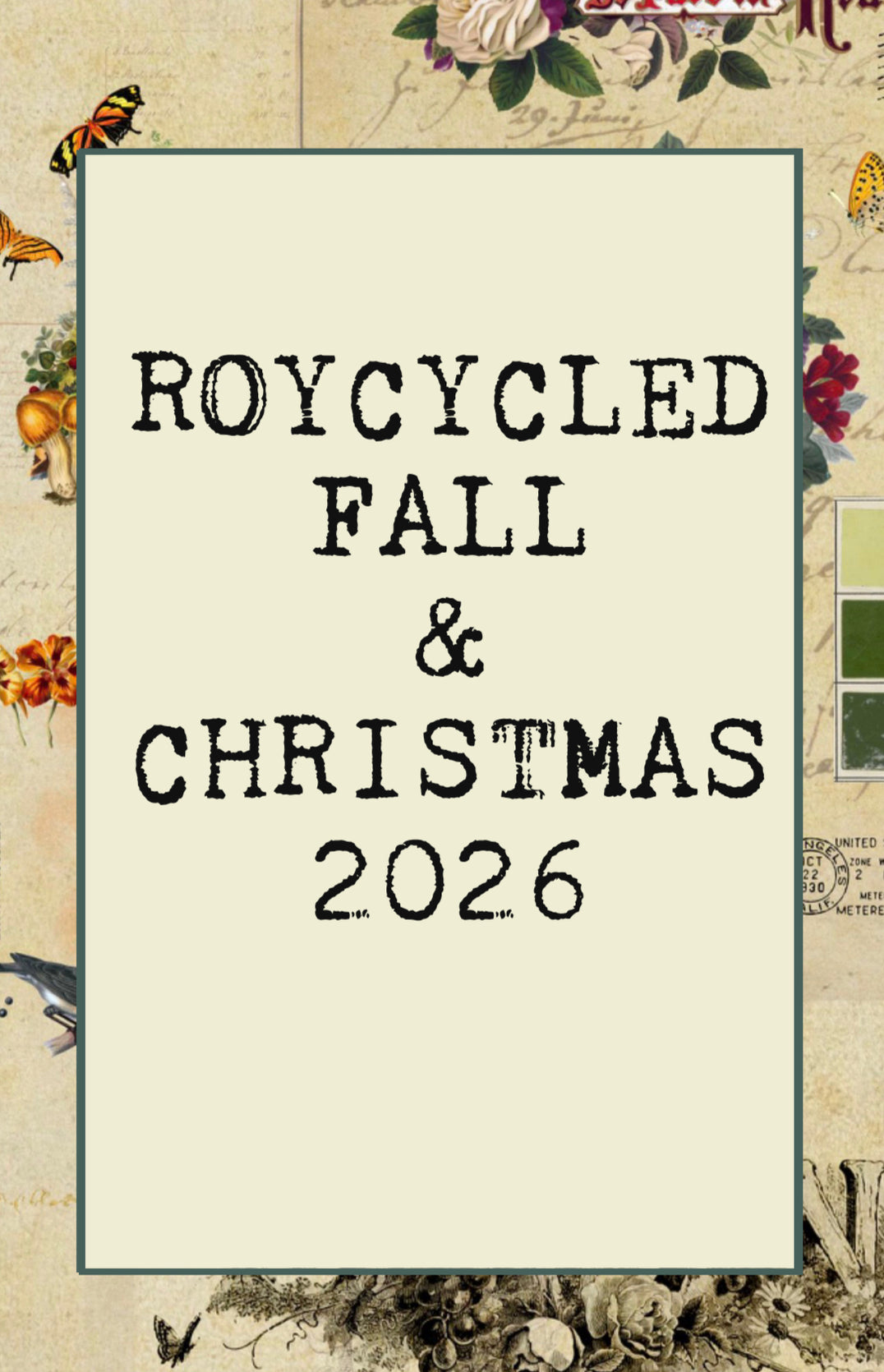 ROYCYCLED Fall & Christmas 2026