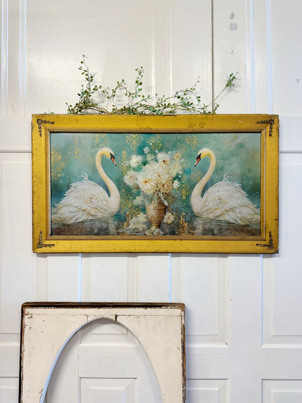 SWAN DECOUPAGE