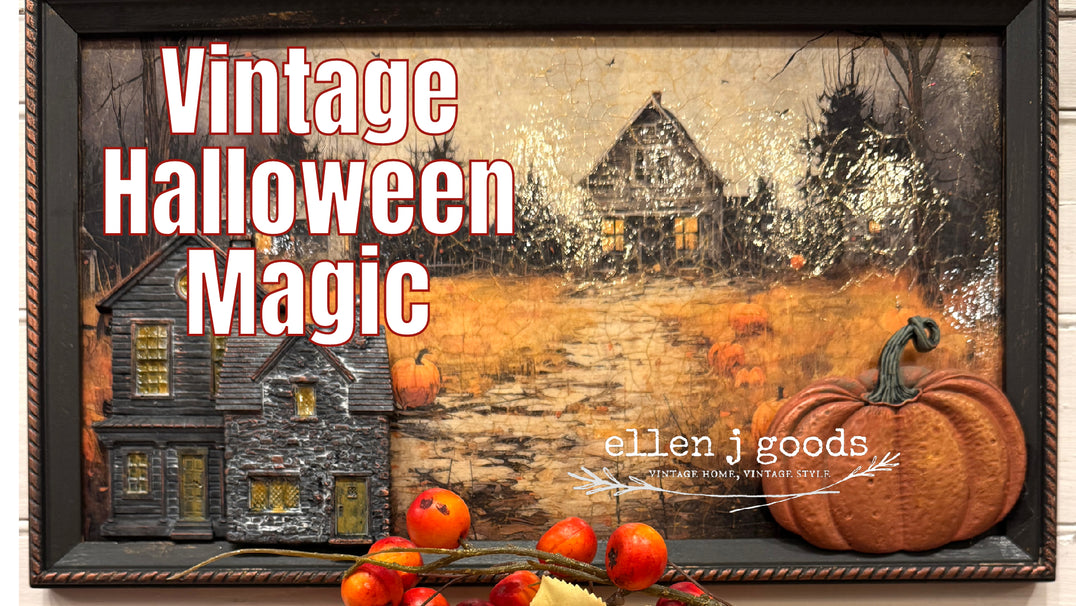 Dark and Moody DIY| Combining Decoupage with Moulds 8/25/2026