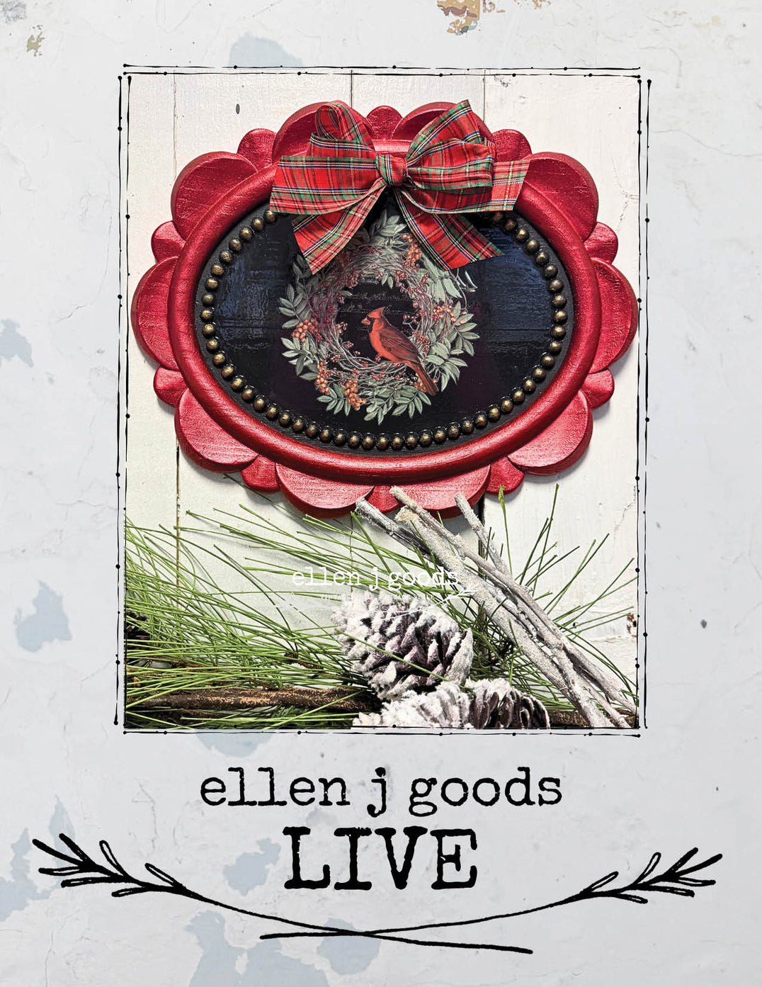 Easy Hobby Lobby Frame Makeovers | IOD Stamps & Transfers for Christmas 9/2/26