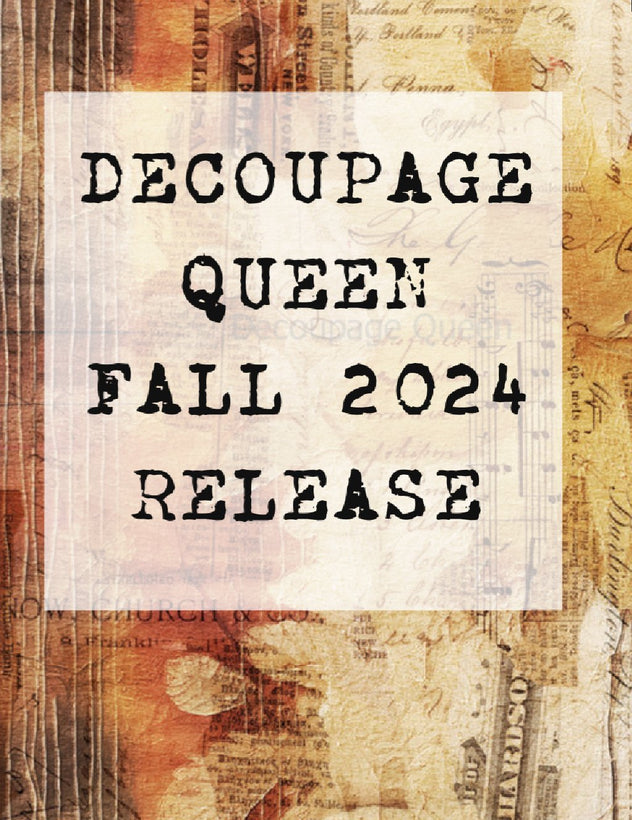 NEW FALL DECOUPAGE QUEEN 2024