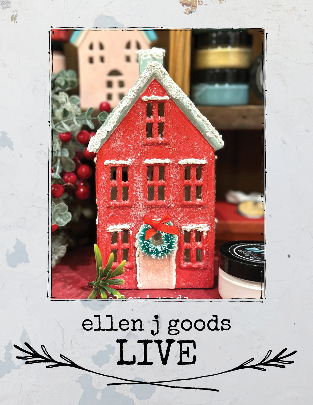 CERAMIC VILLAGE MAKEOVER WITH DIY PAINT 11/12/25