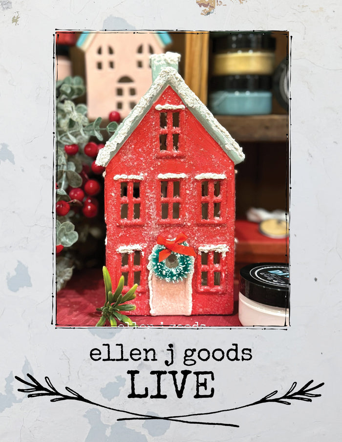 CERAMIC VILLAGE MAKEOVER WITH DIY PAINT 11/12/25