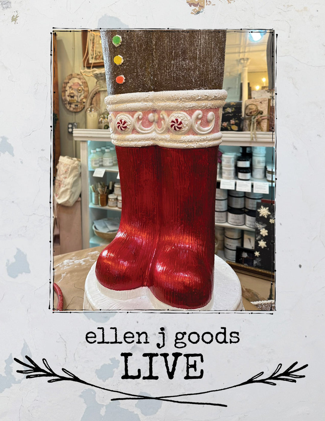 ELLEN J GOODS NUTCRACKER BOOTS 11/5/25
