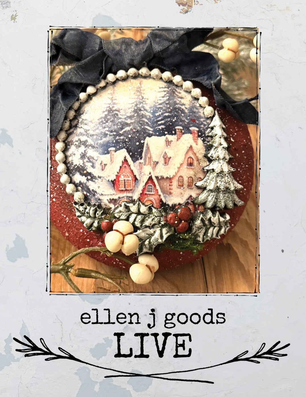 PINTEREST INSPIRED ORNAMENT 11/17/25