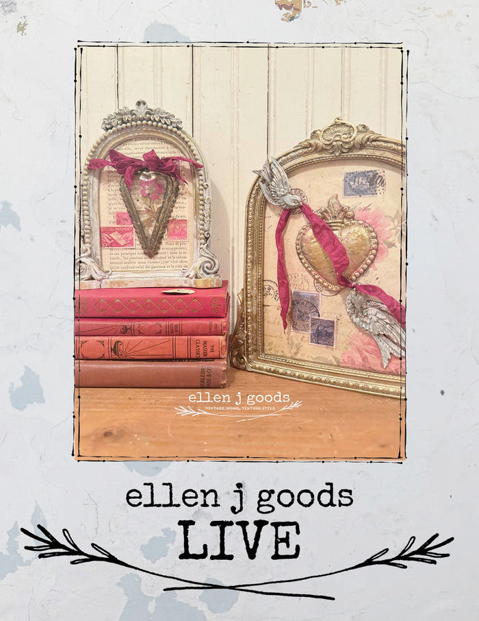 Vintage Valentine Keepsake using Decoupage and Moulds 1/15/26