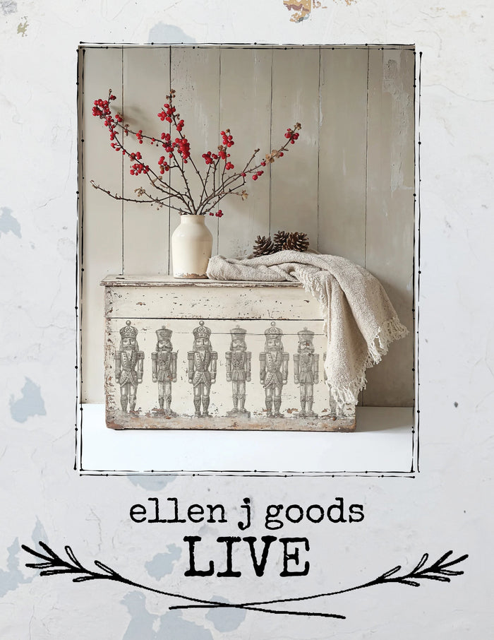 THRIFTED BOX MAKEOVER WITH I.O.D. STAMPS 9/22/25