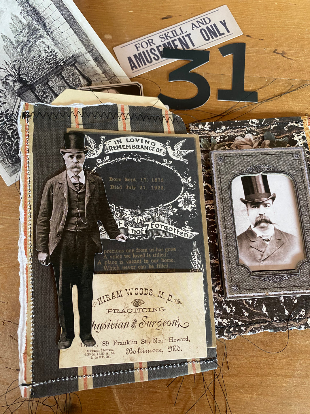 Halloween Journal supply list