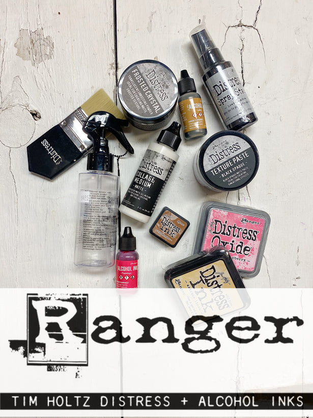 Tim Holtz Ranger Inks, Stains and Mediums