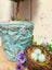 FAUX VERDIGRIS GARDEN POT 2/12/24