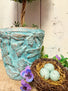 FAUX VERDIGRIS GARDEN POT 2/12/24