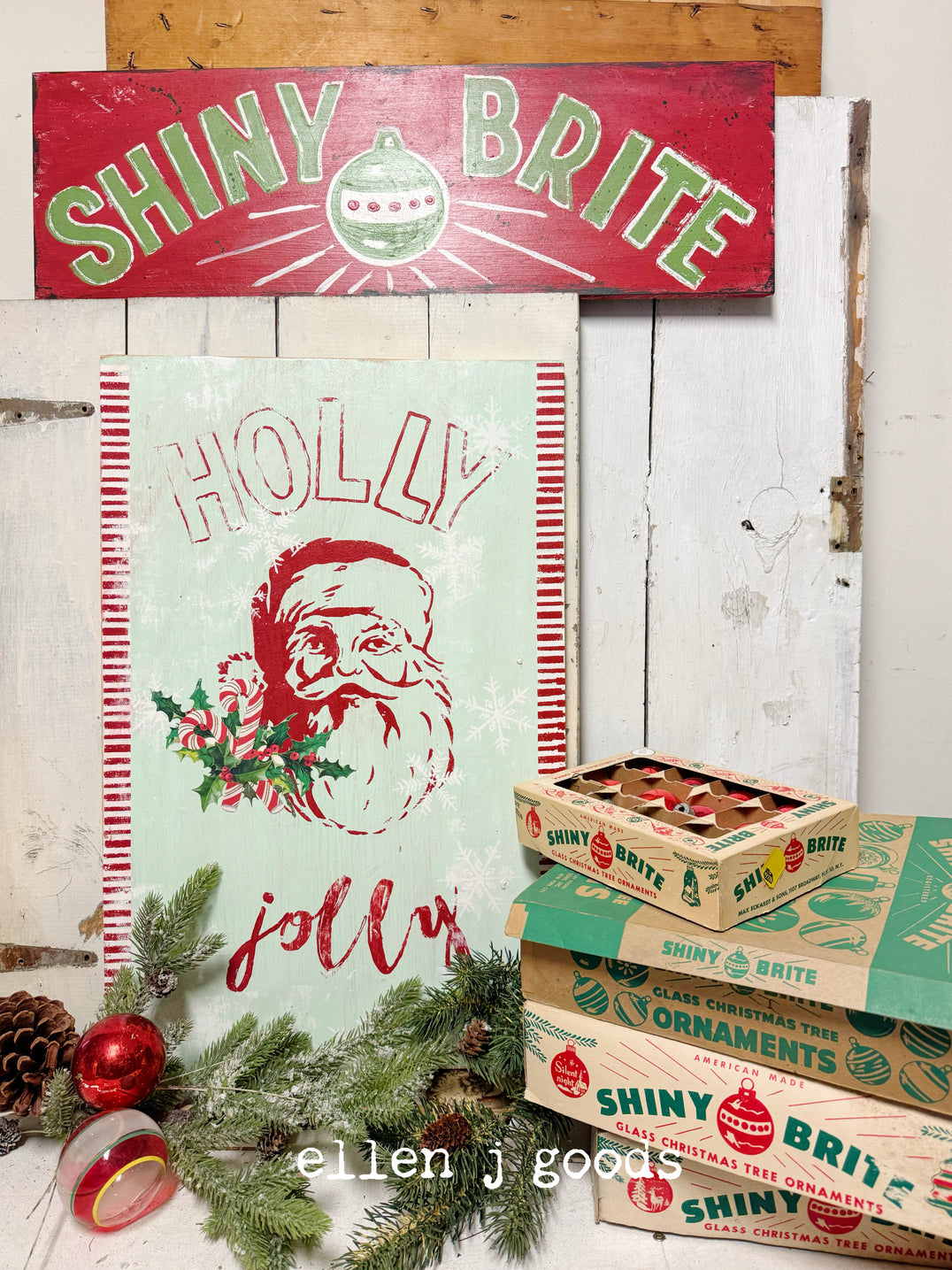 RETRO CHRISTMAS SIGN 11/20/23