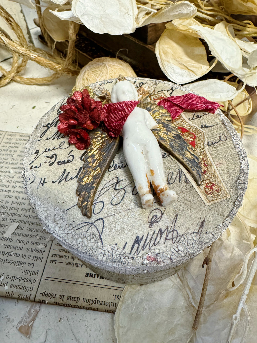 ASSEMBLAGE TRINKET BOX TUTORIAL 2/7/2024