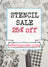 Stencil Black Friday