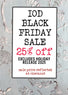 IOD Black Friday Sale