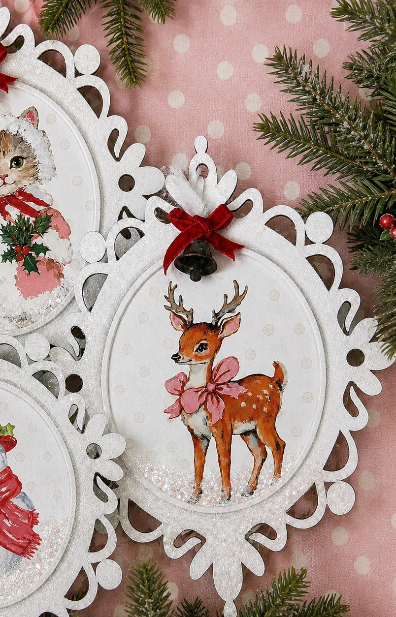 LOCAL WORKSHOP! Ornament for Beginners! In person at ellen j goods Sunday October 25 2pm
