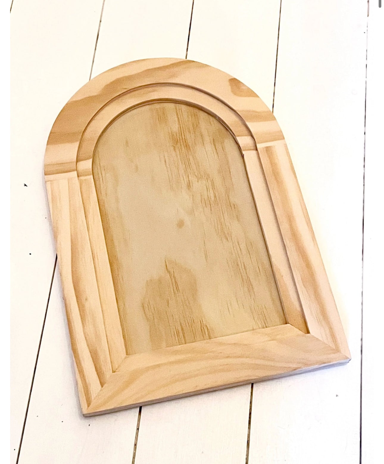 IOD Arched Wood Gallery Blank