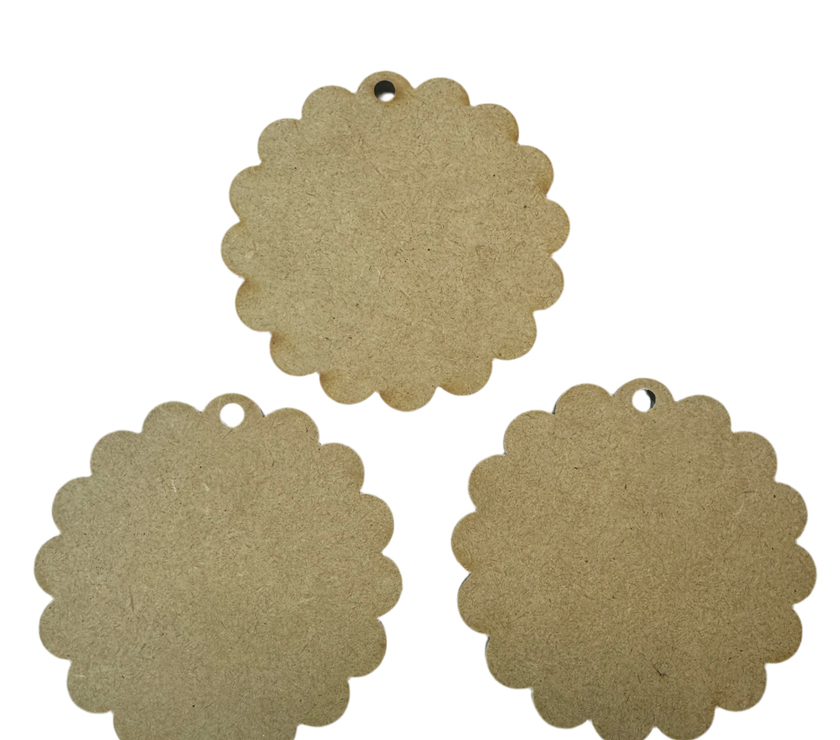 Set of three Ornament Blanks