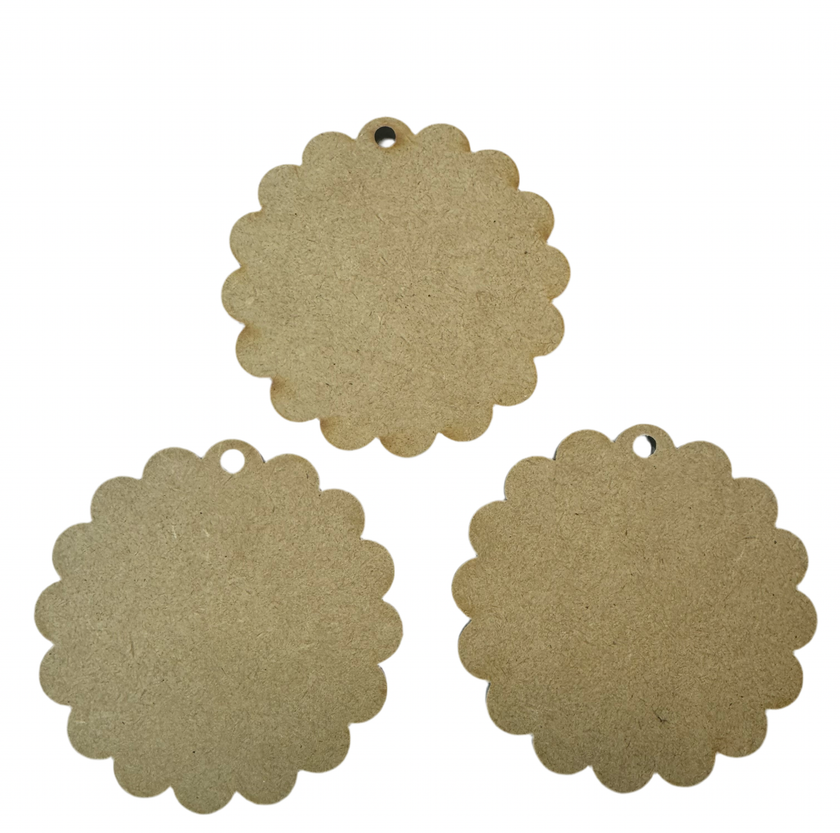 Set of three Ornament Blanks