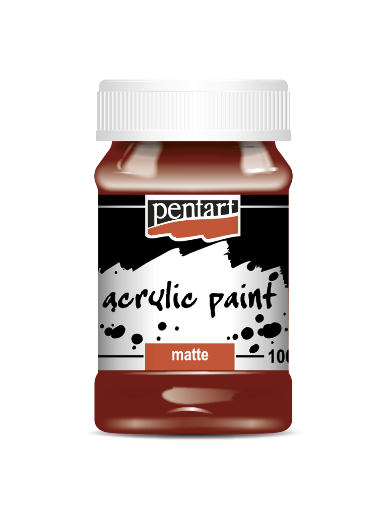 Acrylic Paint Matte, design by Pentart, arts & entertainment > hobbies & creative arts > arts & crafts > art & crafting materials > craft paint, ink & glaze > art & craft paint, for decoupage and crafting