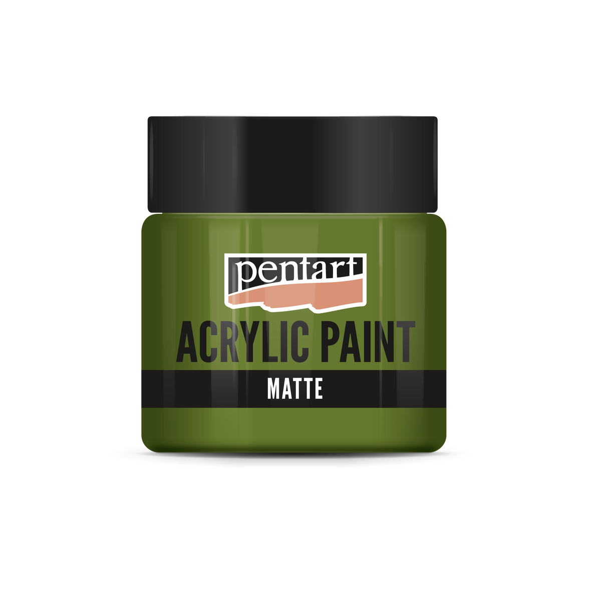 Acrylic paint matte