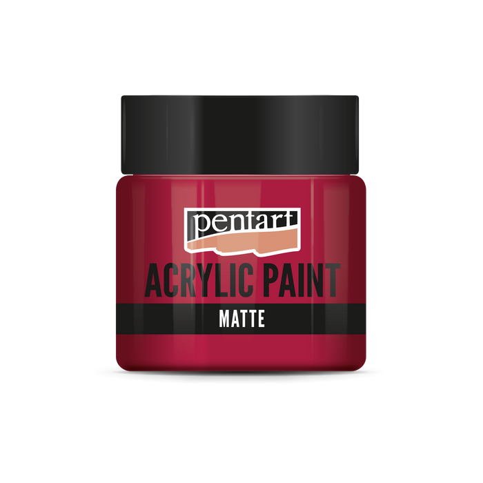 Acrylic paint matte