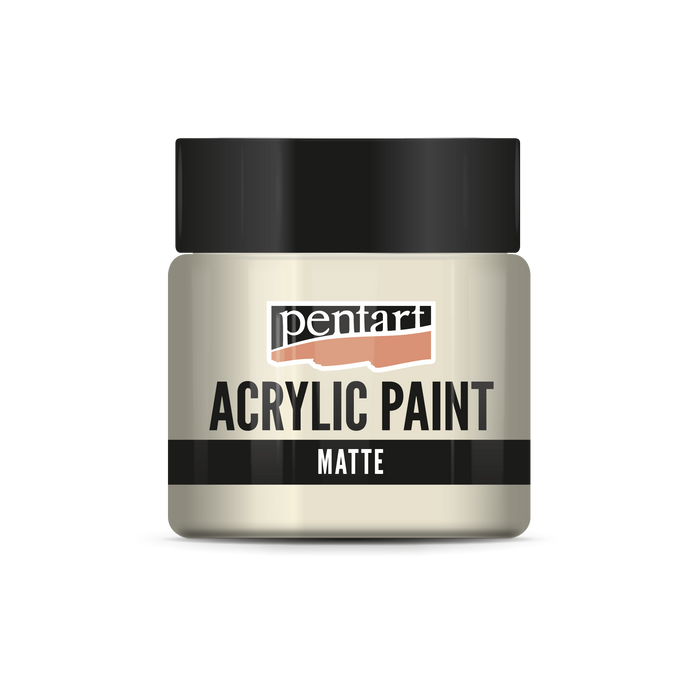 Acrylic paint matte