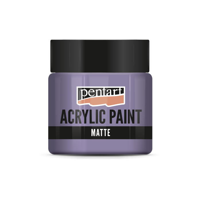 Acrylic paint matte