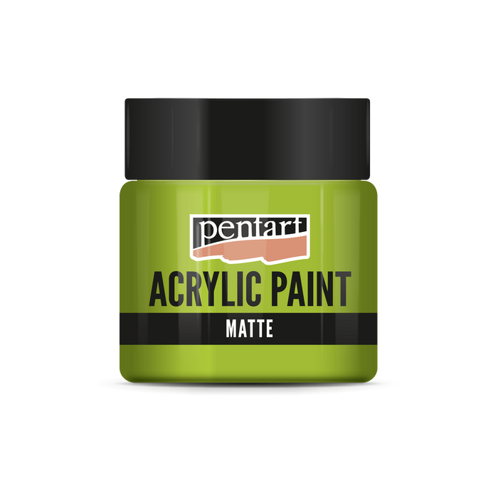Acrylic paint matte