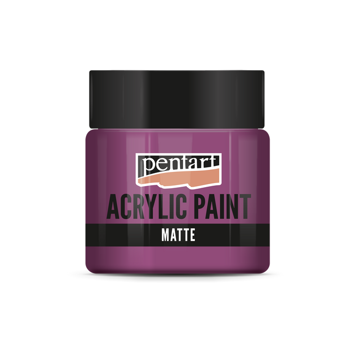 Acrylic paint matte