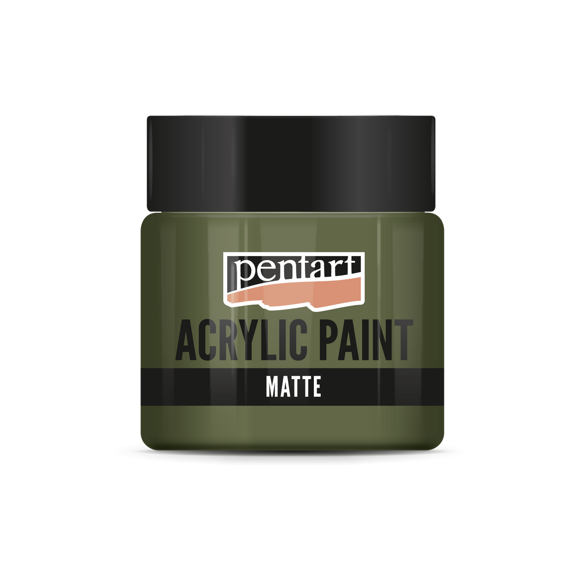 Acrylic paint matte