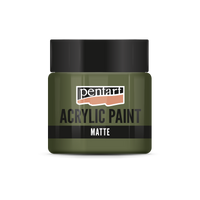 Acrylic paint matte