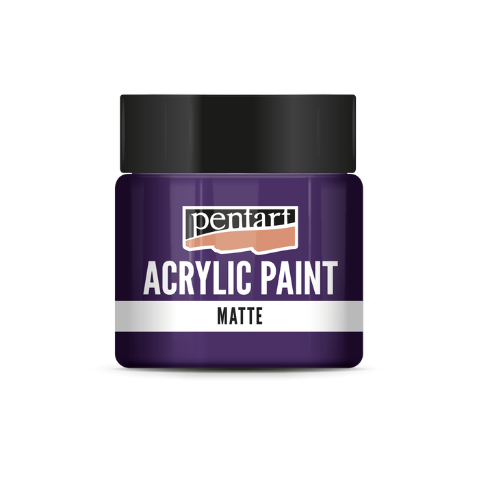 Acrylic paint matte