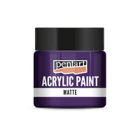Acrylic paint matte