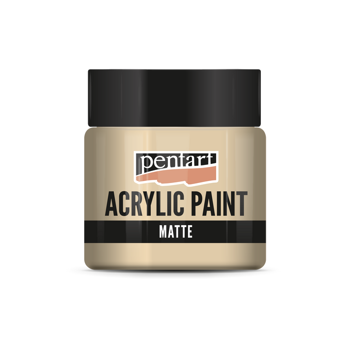 Acrylic paint matte