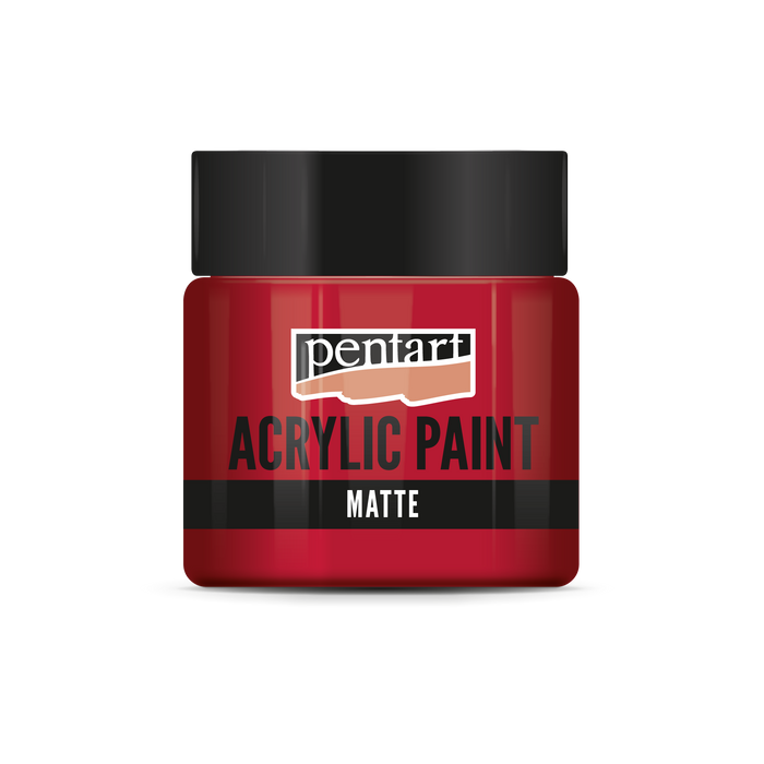 Acrylic paint matte