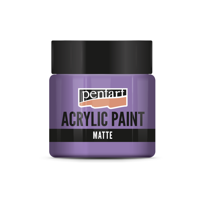 Acrylic paint matte
