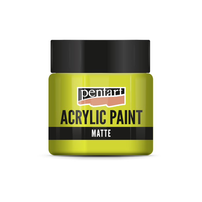 Acrylic paint matte