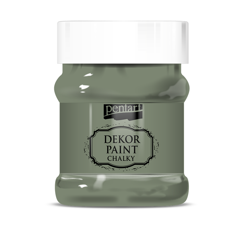 Chalky Dekor Paint, design by Pentart, arts & entertainment > hobbies & creative arts > arts & crafts, for decoupage and crafting