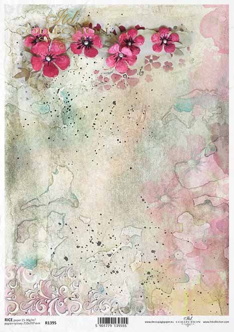Pink Watercolor Florals