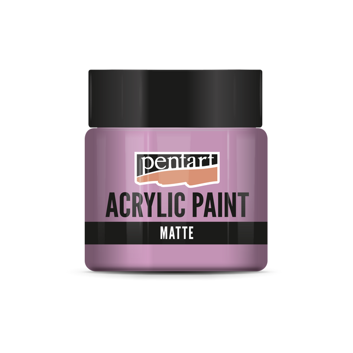 Acrylic paint matte