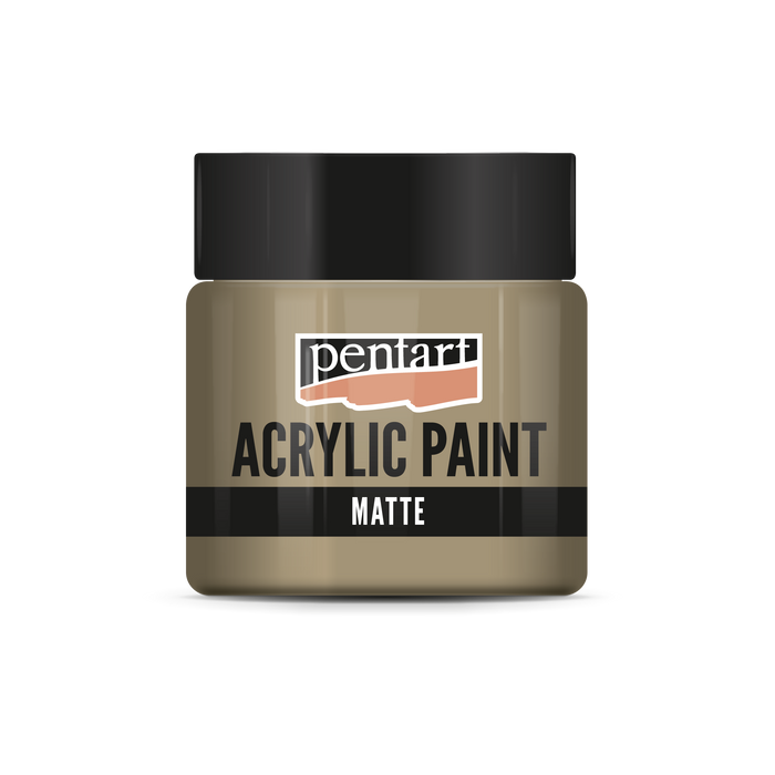 Acrylic paint matte
