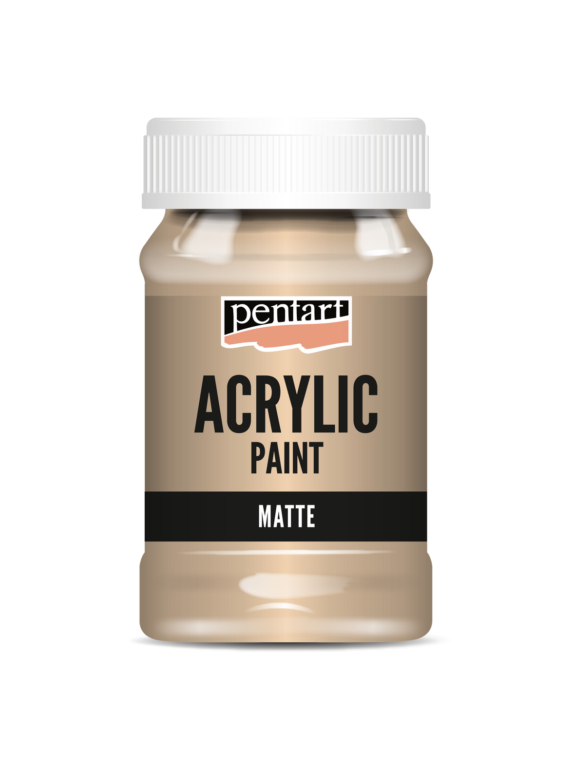 Acrylic paint matte