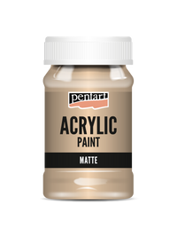 Acrylic paint matte