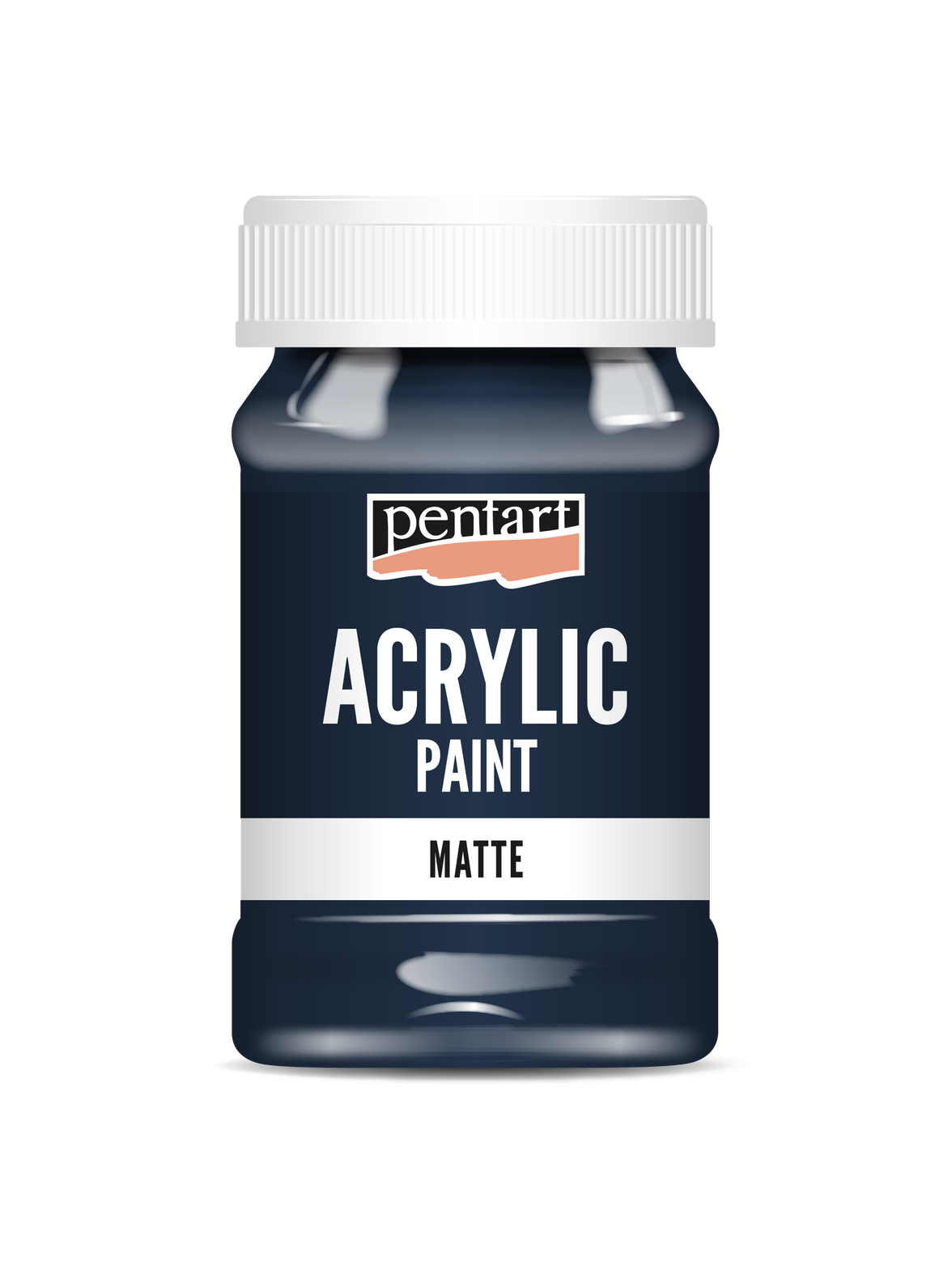 Acrylic paint matte