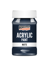 Acrylic paint matte