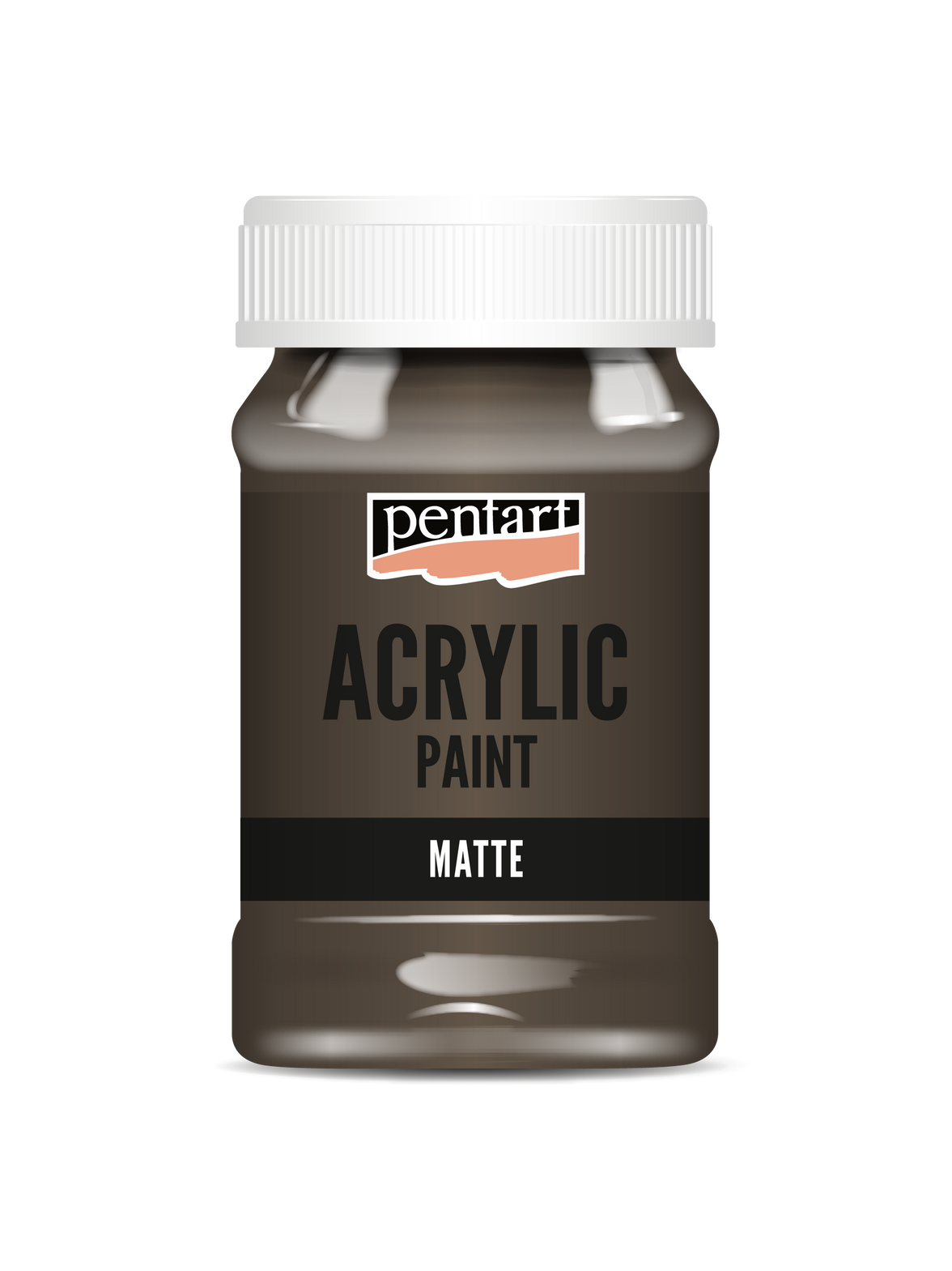 Acrylic paint matte